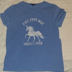 GAP Blue 'Unicorn Ever' Kids T-Shirt